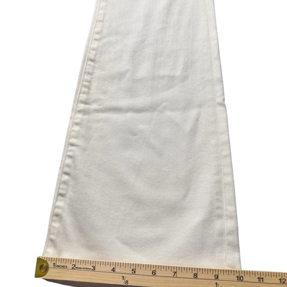 a.n.a High-Rise Flare White Jeans 16 Tall 31” Inseam pockets front and back - Picture 14 of 15